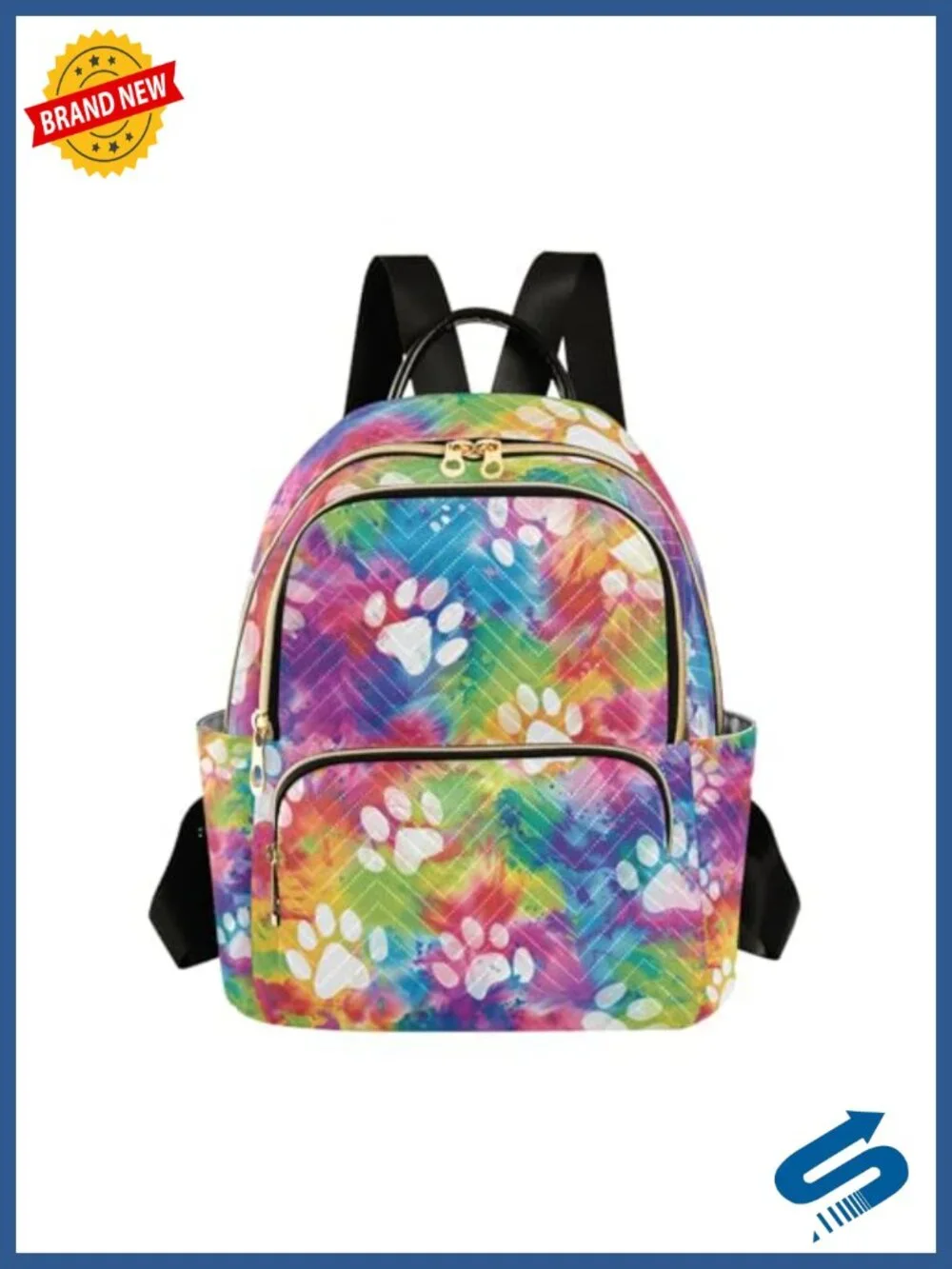 Small Lightweight Nylon Backpack Purse Daypack Shoulder Bag Travel